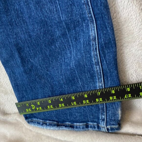 BKE Men's Jeans Size 32x35.5 Payton Mid Rise Bootcut Blue Denim Casual Y2K - Picture 4 of 15